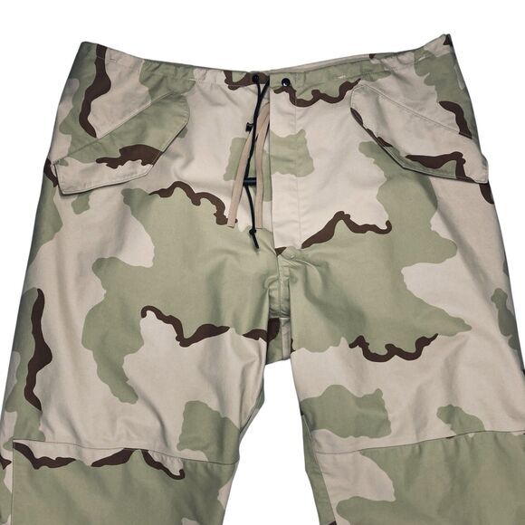 USGI Army Military Camouflage Pants Mens XL Long Green Beige Hunting Hiking Camp - Picture 2 of 15